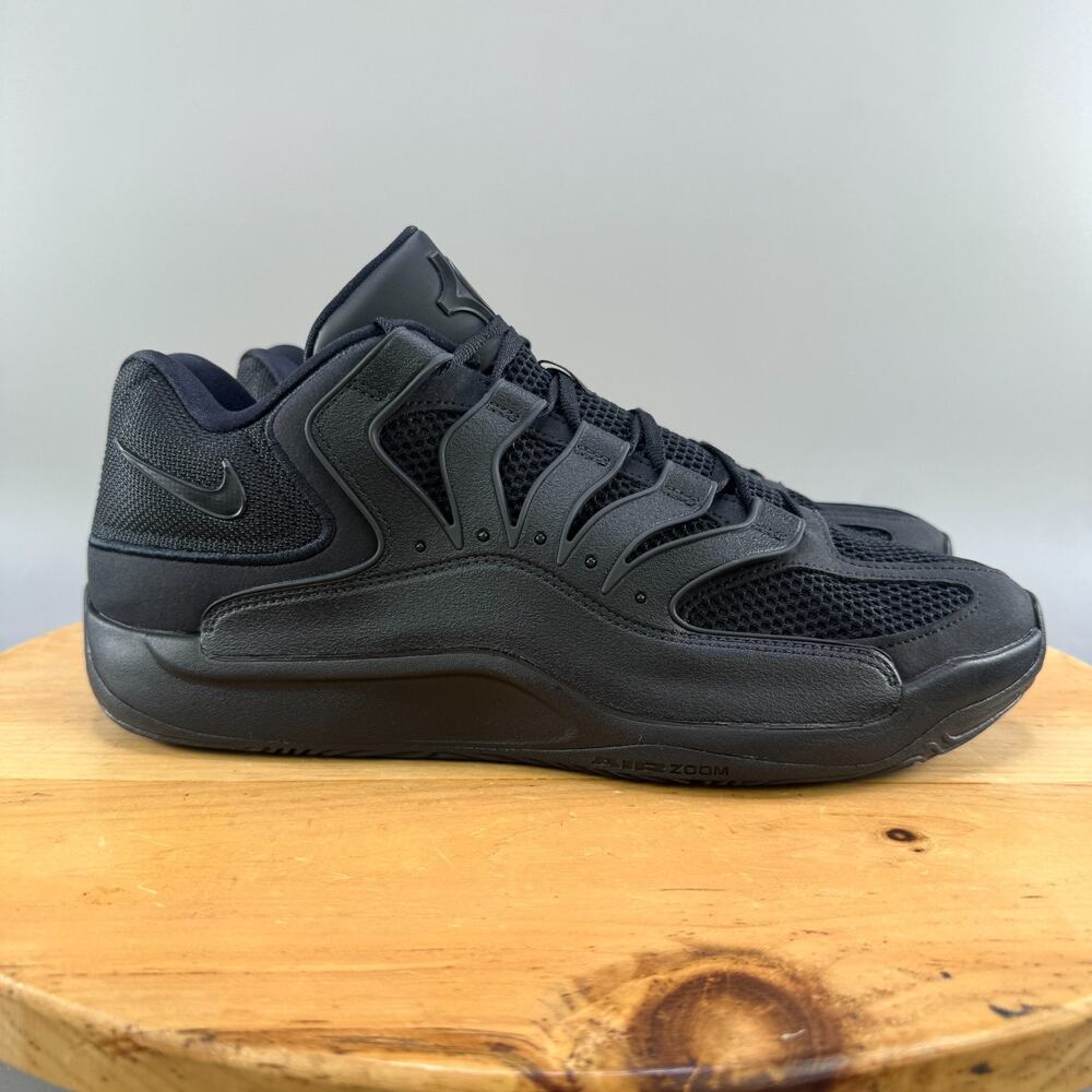 Nike KD 18 Team Issued PE Mens Size 13 BasketBall Shoes Triple Black IH5096-001